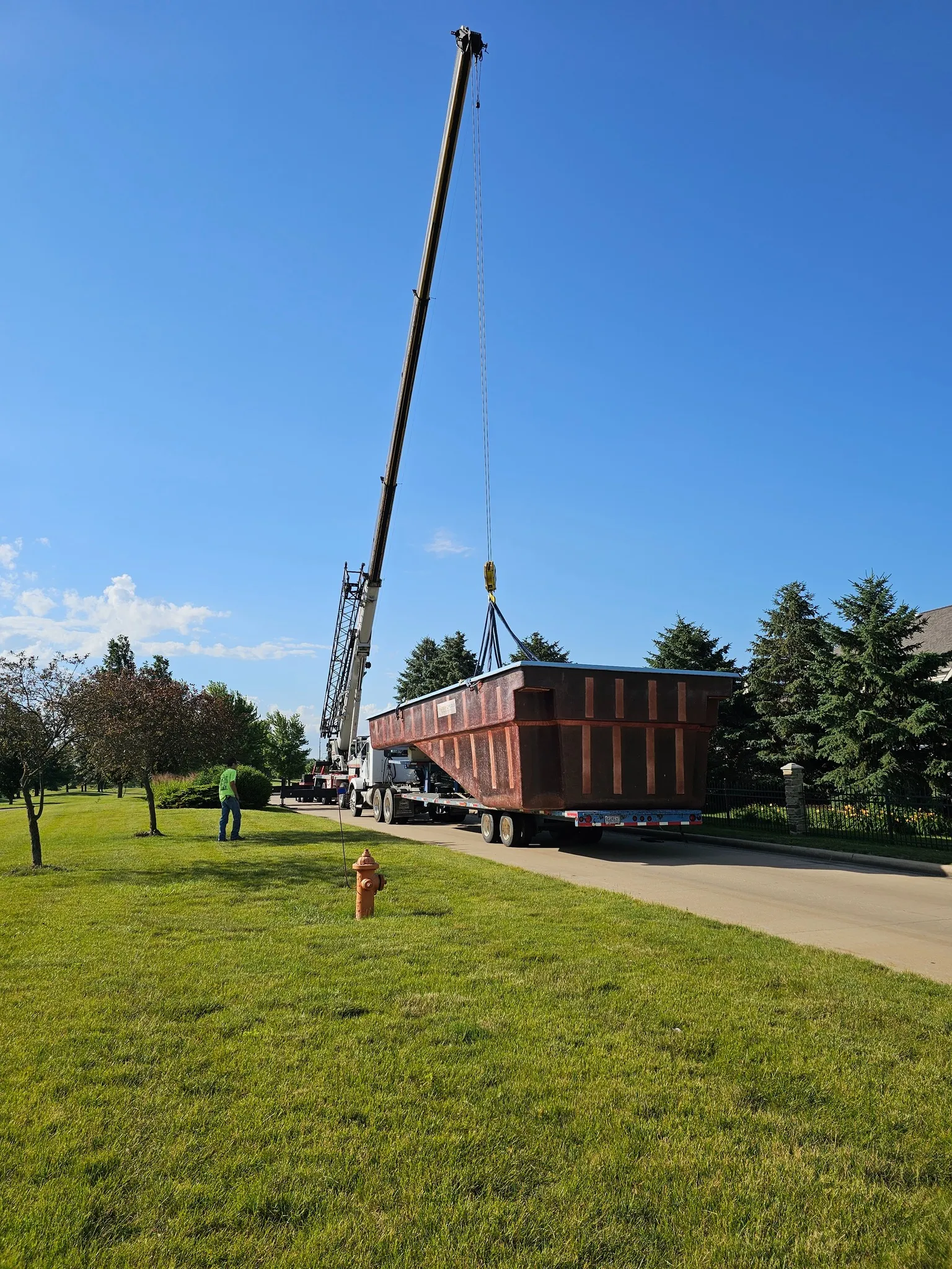 pool contractor project in Piatt County near Monticello Illinois